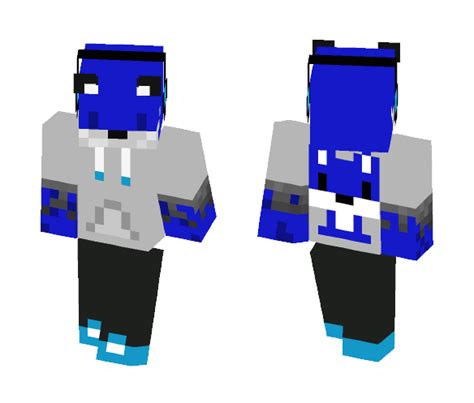 Download Blue Fox Minecraft Skin For Free Superminecraftskins
