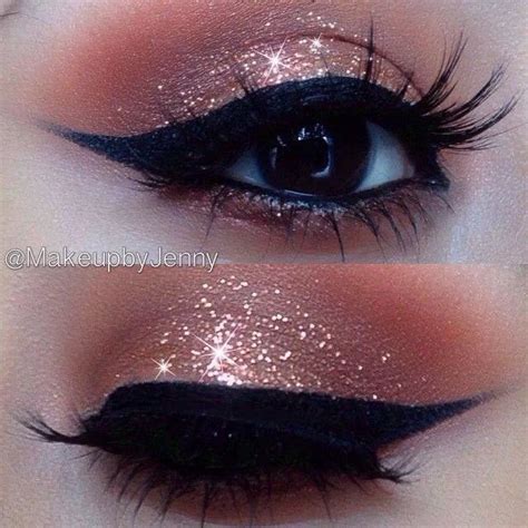 30 Glitter Eye Makeup Tutorials Glitter Makeup Tutorial Glitter Eye