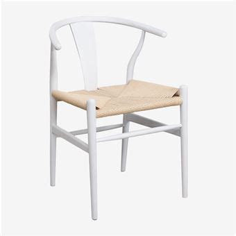 Chaise de Salle à Manger Uish Edition SKLUM Bois Blanc Achat prix