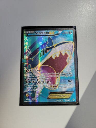 Sharpedo Ex Full Art Xy Primal Clash Played Pokemon Card Ebay