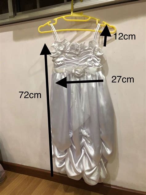 White Dinner Dress Babies And Kids Babies And Kids Fashion On Carousell