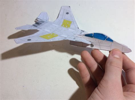 Paper Robots Paper Model F 15 Airplane