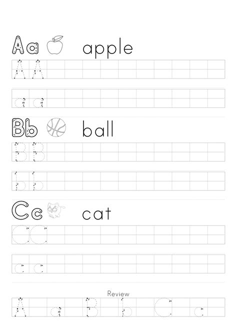 ABC Trace Worksheets 2019 | Activity Shelter