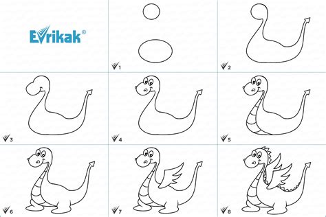 Comment dessiner un dragon par étapes