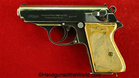 Walther Ppk 22 Caliber Pre War Handguns Of The World