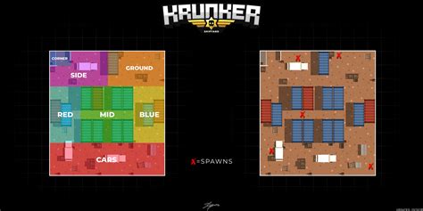 Krunker Overview Maps On Behance