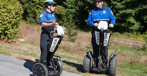 Ecorider Segway Patrollerself Balancing Electric Scooter With Police