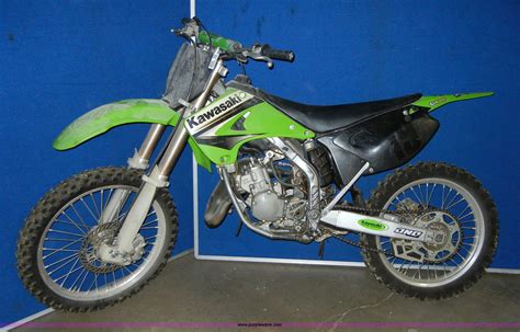 2003 Kawasaki 125cc Dirt Bike In Manhattan Ks Item 2232 Sold