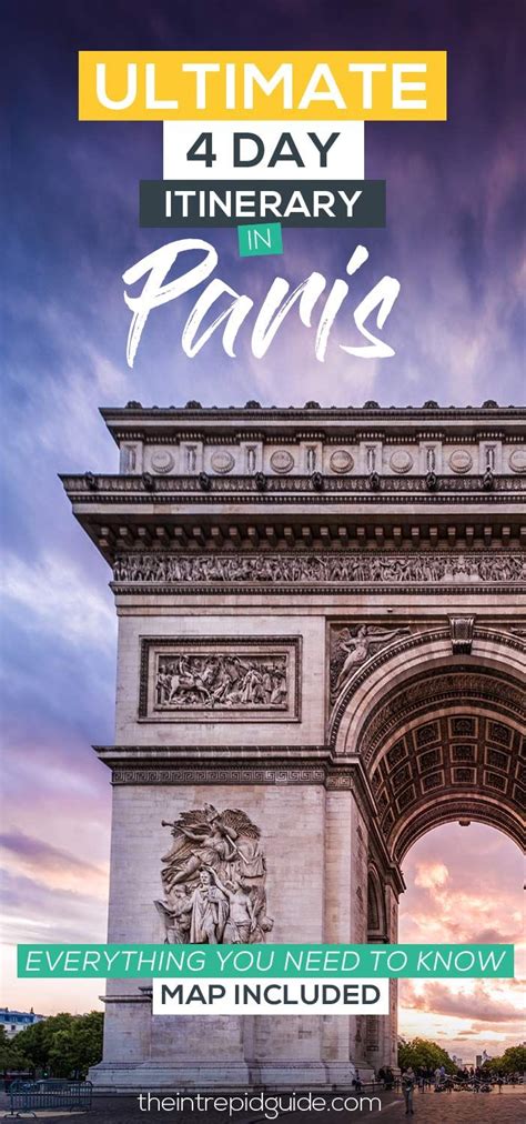 What To Do In Paris In 4 Days The Ultimate 4 Day Itinerary In Paris