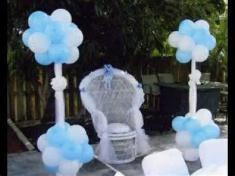 If you're looking to do a gender reveal for your. DIY Baby shower chair decorations ideas - YouTube