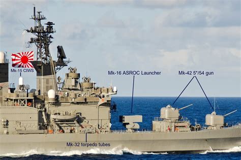 Shirane Class Helicopter Destroyer Ddh Japan Maritime Self Defense Force