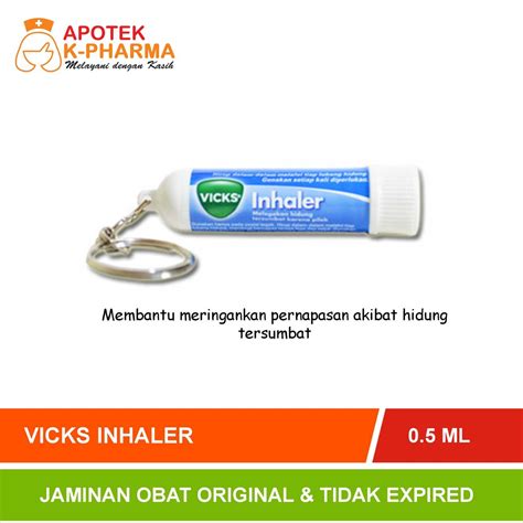 Jual Vicks Inhaler Isi Ml Obat Original Darya Varia Shopee Indonesia