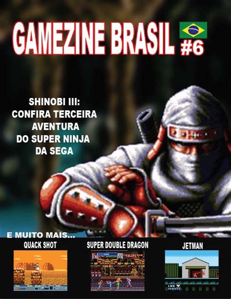 Gamezine Brasil Nº06 Games Magazine Revista de Games Nacionais e