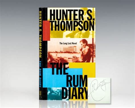 The Rum Diary Hunter S Thompson First Edition Signed