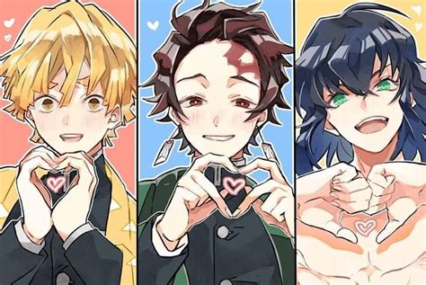 Inosuketanjiro Inosuke Hashibira Tanjirou Kamado Tanjiro X Inosuke