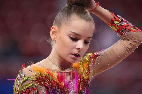 Arina Averina Russia Backstage World Championships Sofia 2018