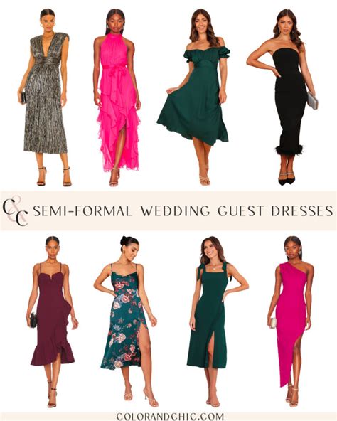 Wedding Dress Code Guide Color Chic