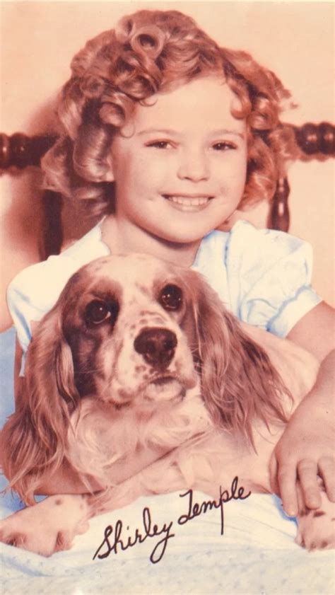 Temple began her film career in 1932 at the age of three. Shirley with Rowdy. | Shirley temple, Shirley, Movie stars