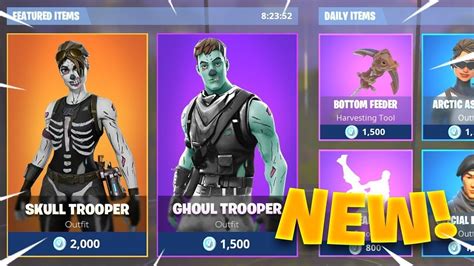 New Skull Trooper And Ghoul Trooper Coming Out Skull