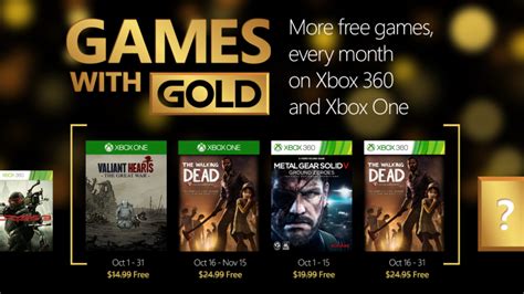 Next Months Free Xbox Live Games With Gold Revealed