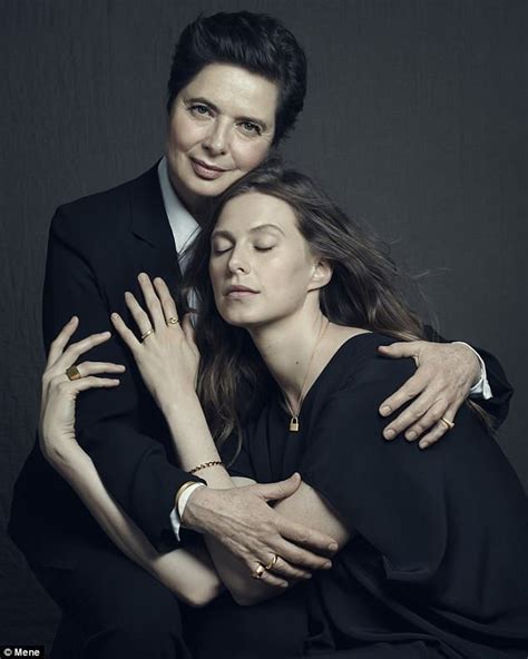 Isabella Rossellini Poses With Her Daughter Elettra In New Campaign