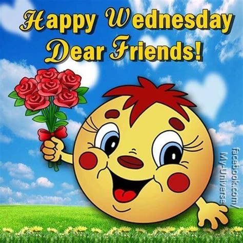 Happy Smiley Friend Wednesday Quote Pictures Photos And Images For