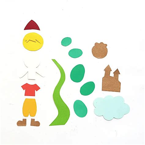Jack And The Beanstalk Puppets Printable Template