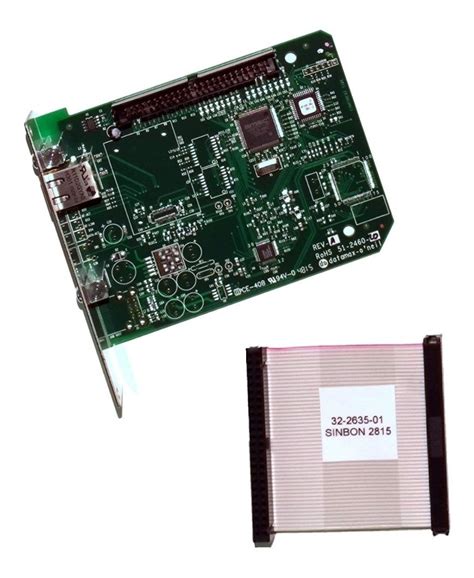 Placa Rede Datamax Dmxnet Ii Mclass Opt78 2724 03 51 2460 20 Mercado