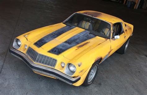 1977 Chevy Camaro Bumblebee Car From Transformers