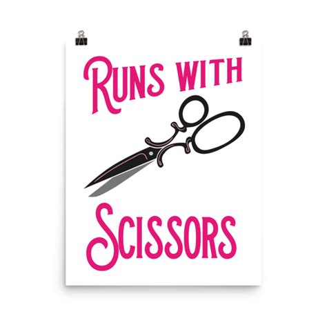 Runs With Scissors Poster From Tsforteachers