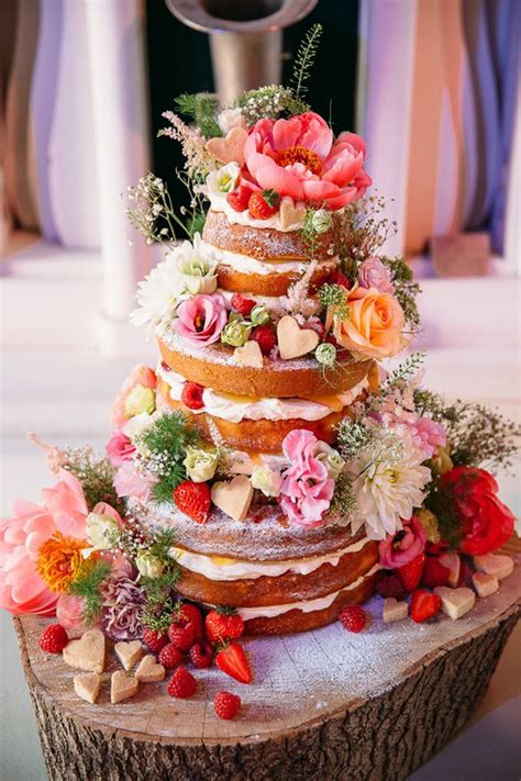 Beautiful Naked Wedding Cake Ideas For Elegantweddinginvites