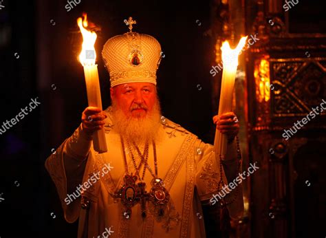 Patriarch Kirill Russian Orthodox Patriarch Kirill Editorial Stock