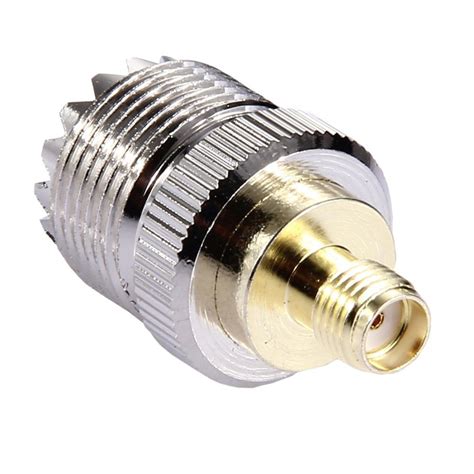 Buy So239 Sl16 Sma Female To Uhf Female Rf Coaxial Connector Rf Coax Adapter At Affordable
