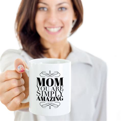 Awesome Mom Mug Mothers Day Mug Mom Birthday T Coffee Mug For