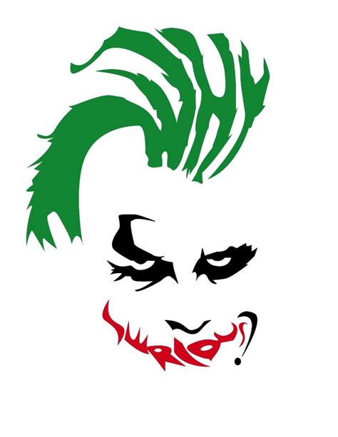 Joker Drawing Why So Serious Clip Art Library