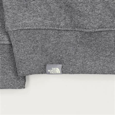 The North Face Mens Open Gate Full Zip Hoodie Grey Heather