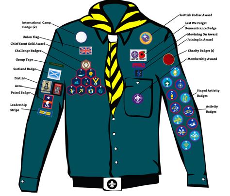 Badges And Uniform 1st Witley Scout Group