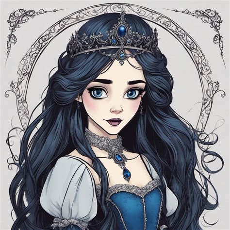 Dark Haired Princess By Shadowvixen19 On Deviantart