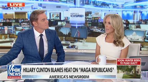 Dana Perino Snaps At Hillary Clinton Blaming Gop For Heat