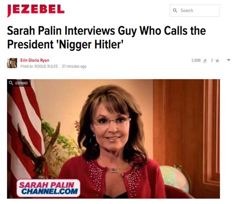Jezebel Falls For Fake Sarah Palin ‘ngger Hitler Interview Story