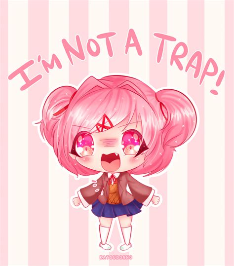 Chibi Natsuki Is Telling The Truth Shes Very Adorable While Doing It