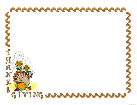 Thanksgiving Border Images Thanksgiving Borders Clipart 2 Wikiclipart
