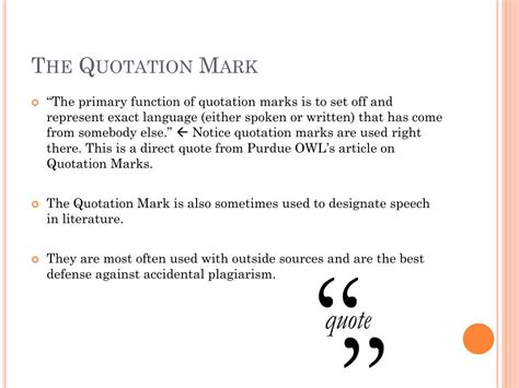 Ppt Quotation Marks Powerpoint Presentation Free Download Id2446189