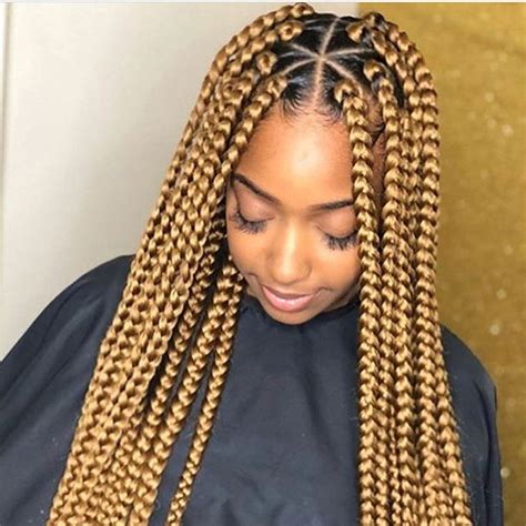 Box Braid Hair Styles 40 Most Beautiful Box Braid Hairstyles To Style Right Now Hearts Hazel
