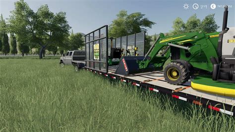 Pj 40ft Lawn Care Trailer V1000 Fs19 Farming Simulator 19 Mod