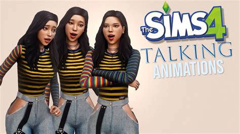 The Sims 4 Animation Mega Pack Download Talking Emotions Youtube