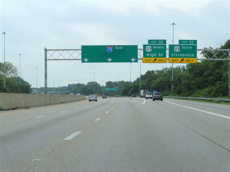 Ohio Interstate 270 Outer Loop Cross Country Roads