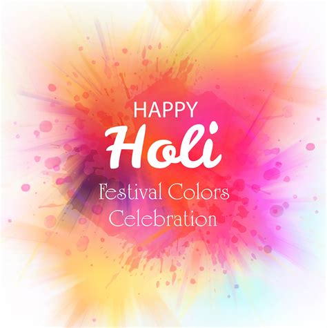 Beautiful Gulal Colorful Background Of Holi Festival Vector 381855