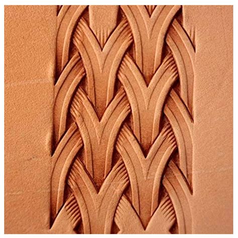 Basket Weave Leather Stamp Tool Stamps Stamping Carving Etsy