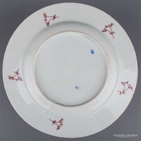Antik Herendi Cubash mintás tányér a Fischer Mór korszakból 1873 as